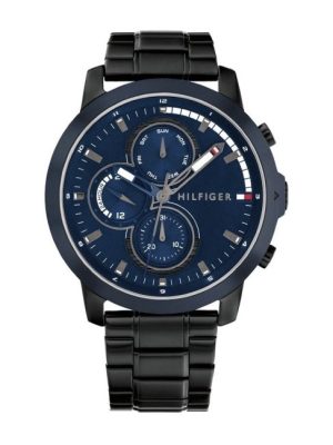 Tommy Hilfiger Men's Watch, Blue Dial, Quartz, blue