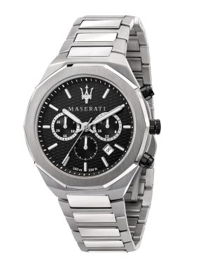 Maserati Chrono Stile Watch - Black Dial (R8873642004)