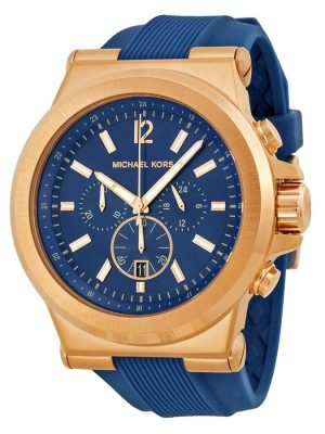 MICHAEL KORS DYLAN CHRONOGRAPH NAVY DIAL MEN'S WATCH MK8295