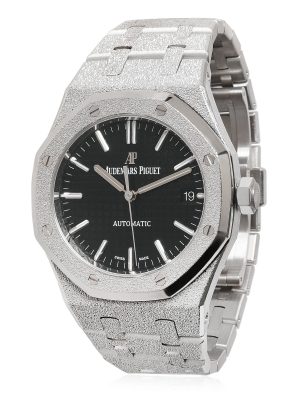 Audemars Piguet Royal Oak Frosted Gold 15454BC.GG.1259BC.03 Unisex Watch in 18kt