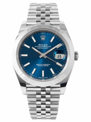 Rolex Oyster Perpetual Datejust 41 Blue Dial Stainless Steel 41mm (126300)