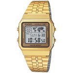 Casio Gents A500WGA-9DF Metal Basic Digital World Time Small Watch