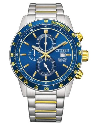 Citizen Men’s Stainless Steel Chronograph Quartz Watch