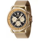 Invicta Men’s Speedway Zager Exclusive Chronograph Quartz Black Dial Watch